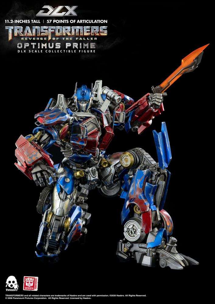 Transformers - Die Rache DLX Actionfigur 1/6 Optimus Prime 28 cm – Bild 12