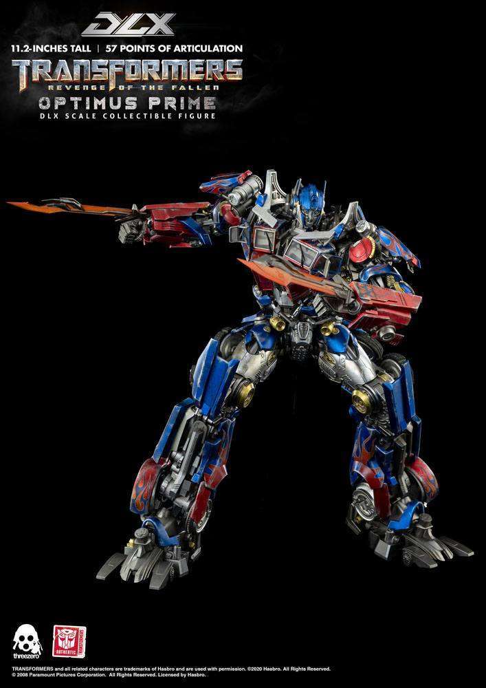 Transformers - Die Rache DLX Actionfigur 1/6 Optimus Prime 28 cm – Bild 14