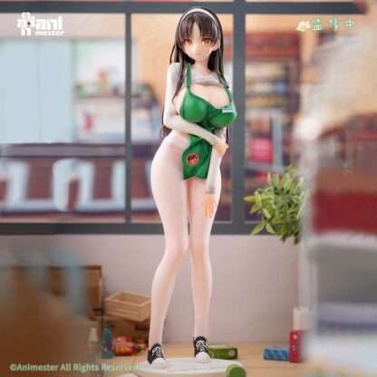 Original Character Statue 1/6 First Business! Mari Hanamiya the Gentle Shop Assistant illustration by POPQN 28 cm – Bild 6
