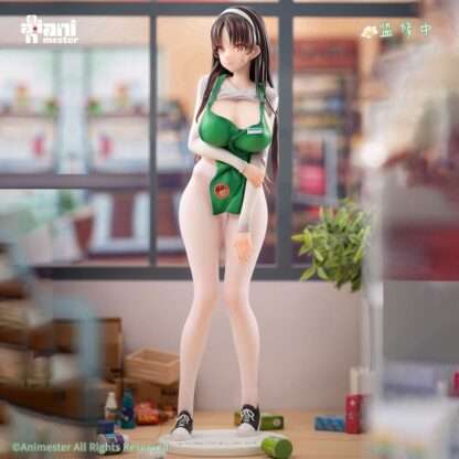 Original Character Statue 1/6 First Business! Mari Hanamiya the Gentle Shop Assistant illustration by POPQN 28 cm – Bild 7