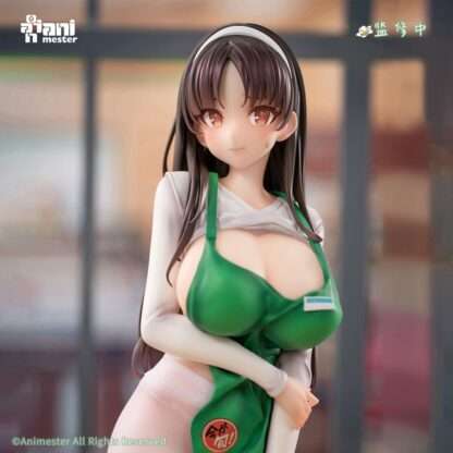 Original Character Statue 1/6 First Business! Mari Hanamiya the Gentle Shop Assistant illustration by POPQN 28 cm – Bild 11