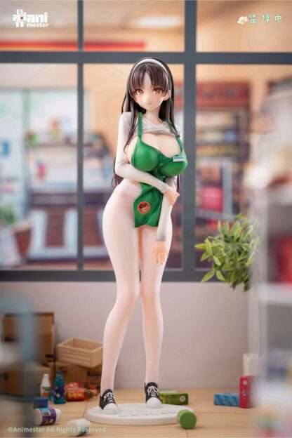 Original Character Statue 1/6 First Business! Mari Hanamiya the Gentle Shop Assistant illustration by POPQN 28 cm – Bild 15