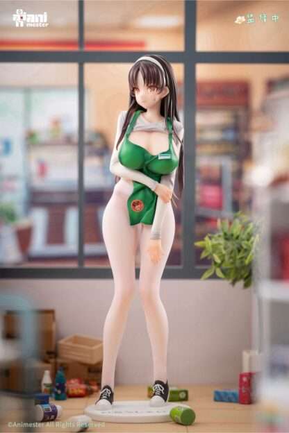 Original Character Statue 1/6 First Business! Mari Hanamiya the Gentle Shop Assistant illustration by POPQN 28 cm – Bild 16