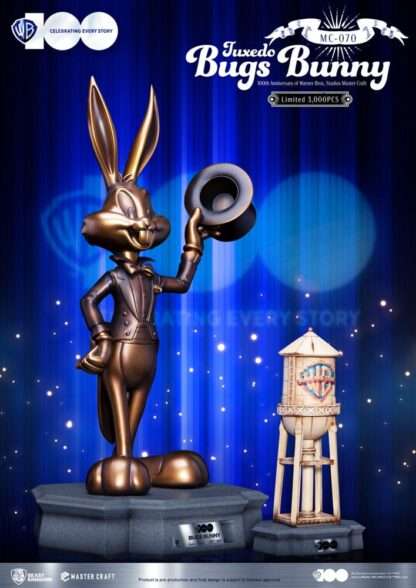 Looney Tunes 100th anniversary of Warner Bros. Studios Master Craft Statue Tuxedo Bugs Bunny 46 cm – Bild 2