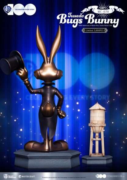 Looney Tunes 100th anniversary of Warner Bros. Studios Master Craft Statue Tuxedo Bugs Bunny 46 cm – Bild 3