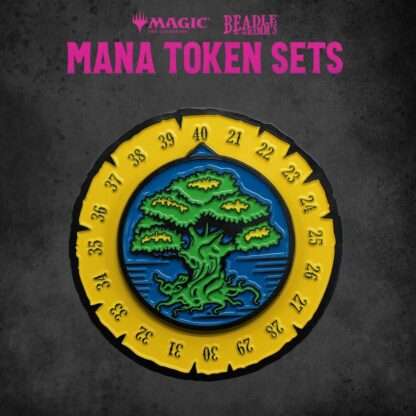 Magic the Gathering Dice and Token Pack Green Mana – Bild 5