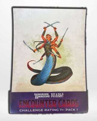 Dungeons & Dragons RPG Begegnungskarten Challenge Rating 7+: Pack 1 *englisch*