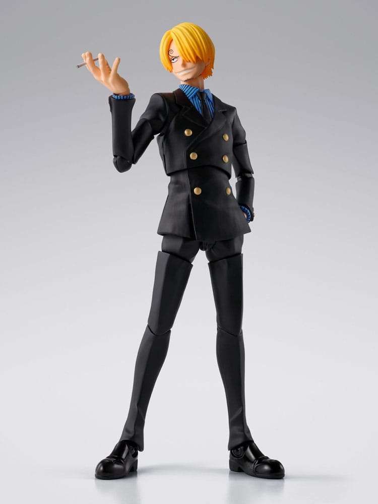 One Piece S.H.Figuarts Actionfigur Sanji Romance Dawn Ver. 15 cm – Bild 2