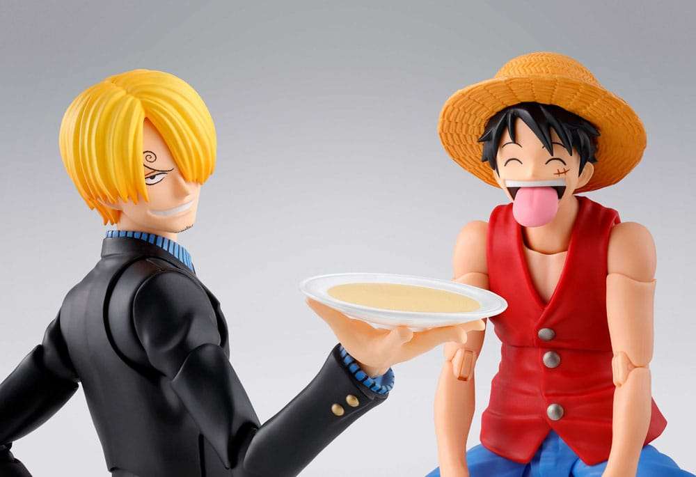 One Piece S.H.Figuarts Actionfigur Sanji Romance Dawn Ver. 15 cm – Bild 3