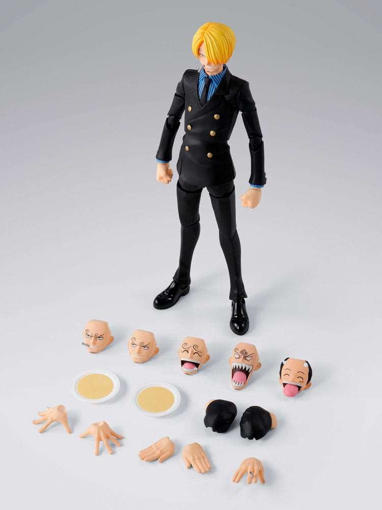 One Piece S.H.Figuarts Actionfigur Sanji Romance Dawn Ver. 15 cm – Bild 10