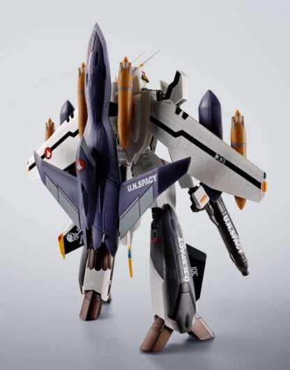 Macross Hi-Metal R Actionfigur VF-0S Phoenix (Roy Focker Use) & QF-2200D-B Ghost Set 14 cm – Bild 5