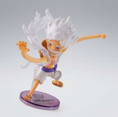 One Piece World Collactable Figures x S.H. Figuarts Actionfigur Monkey D. Ruffy Gear 5 8 cm – Bild 5