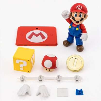 Super Mario S.H. Figuarts Actionfigur Super Mario 10 cm – Bild 5