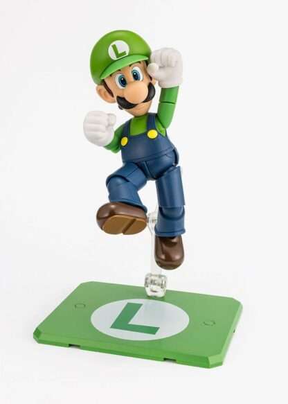 Super Mario S.H. Figuarts Actionfigur Luigi 11 cm – Bild 3
