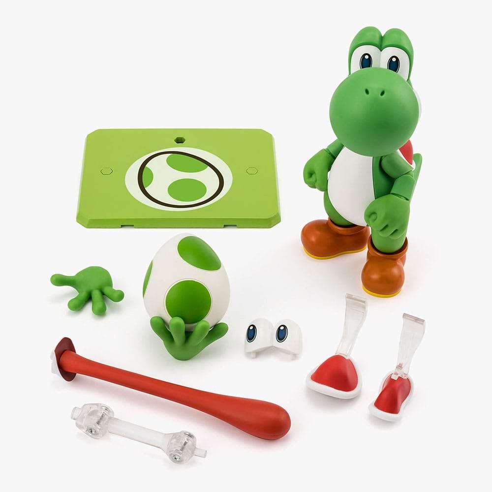 Super Mario S.H. Figuarts Actionfigur Yoshi 11 cm – Bild 6
