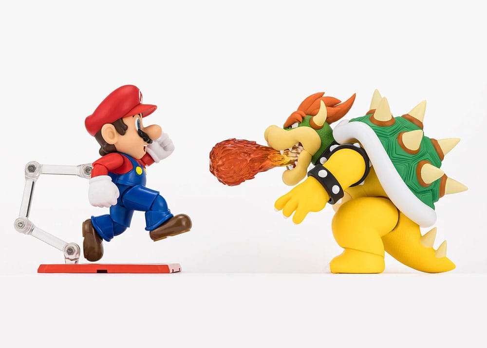 Super Mario S.H. Figuarts Actionfigur Bowser 13 cm – Bild 3