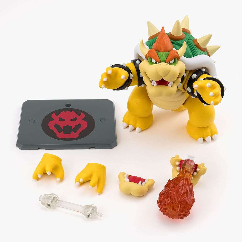 Super Mario S.H. Figuarts Actionfigur Bowser 13 cm – Bild 4