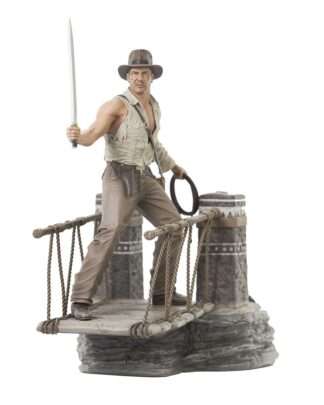 Indiana Jones und der Tempel des Todes Deluxe Gallery PVC Statue Rope Bridge 28 cm