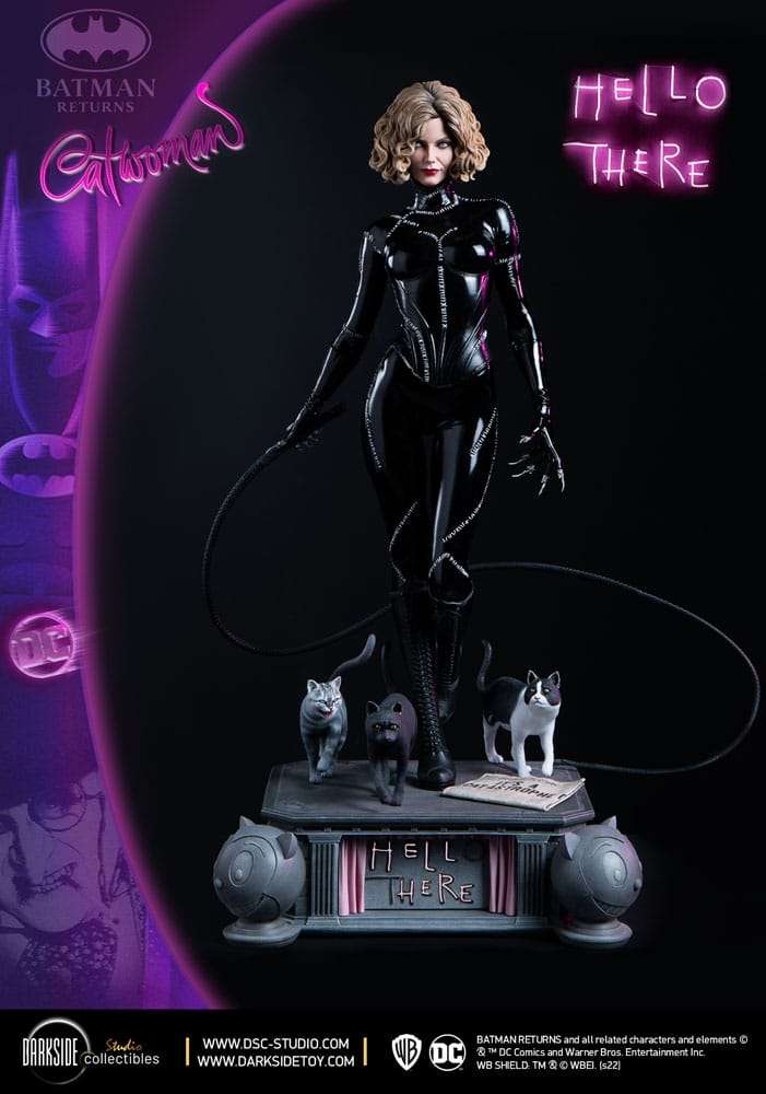 Batman Returns QS Series Statue 1/4 Catwoman 30th Anniversary Edition 54 cm – Bild 9