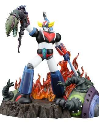 Grendizer Scene Selection 01 PVC Statue Grendizer a cry of Victory 14 cm