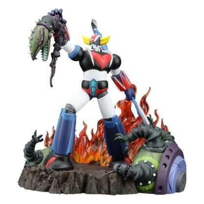 Grendizer Scene Selection 01 PVC Statue Grendizer a cry of Victory 14 cm
