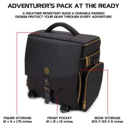 Enhance Tabletop Series Adventurer's Travel Bag Black – Bild 3