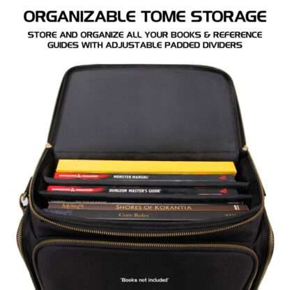 Enhance Tabletop Series Adventurer's Travel Bag Black – Bild 5