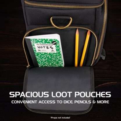 Enhance Tabletop Series Adventurer's Travel Bag Black – Bild 8