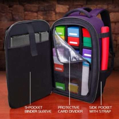 Enhance TCG Series Card Backpack Collector's Edition Purple – Bild 2