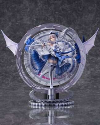 Date A Bullet SHIBUYA SCRAMBLE FIGURE PVC Statue 1/7 The White Queen -Royal Blue Sapphire Dress Ver. 33 cm