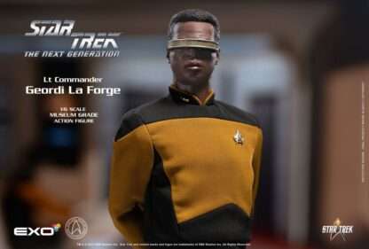 Star Trek: The Next Generation Actionfigur 1/6 Lt. Commander Geordi La Forge (Essentials Version) 28 cm – Bild 5
