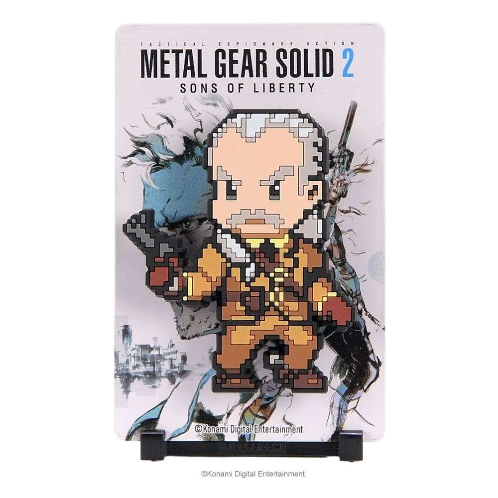 Metal Gear Solid 2 FiGGYZ Magnet-Sammelfigur Revolver Ocelot 11 cm – Bild 2
