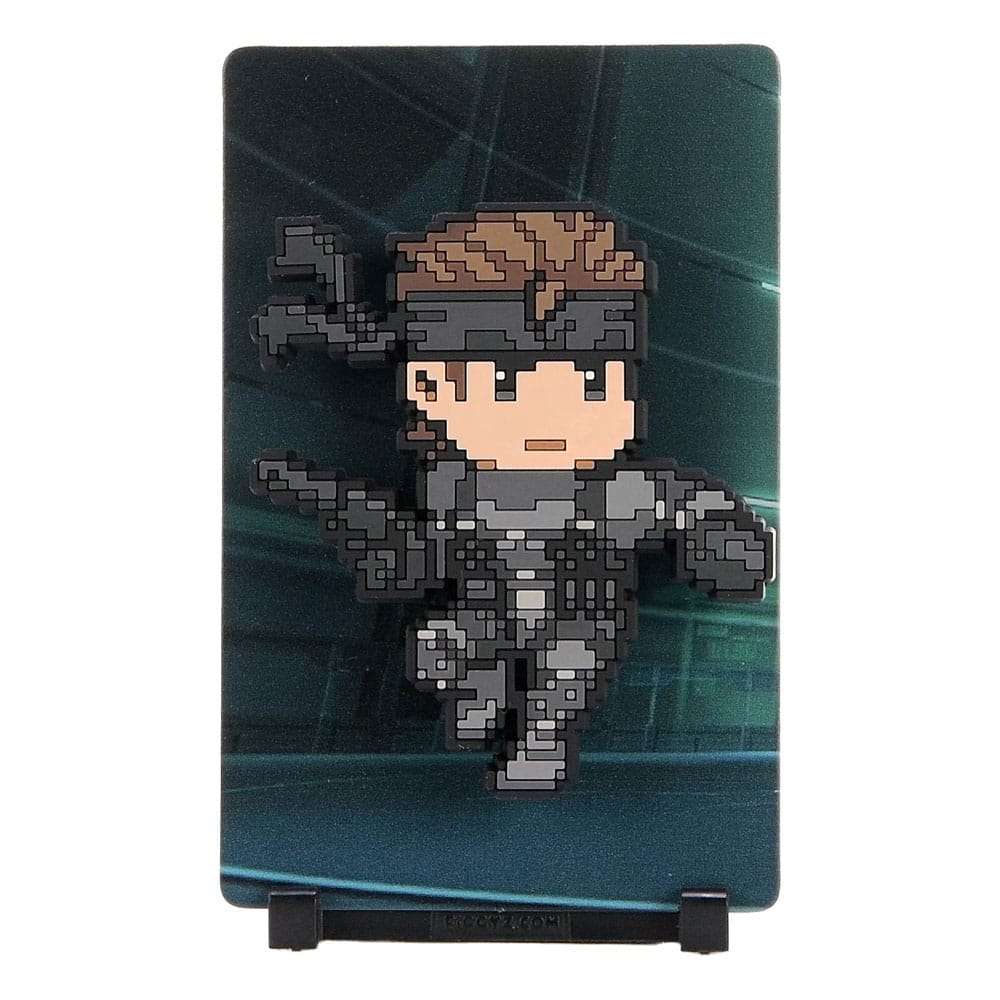 Metal Gear Solid 2 FiGGYZ Magnet-Sammelfigur Solid Snake (Hero Pose) 11 cm