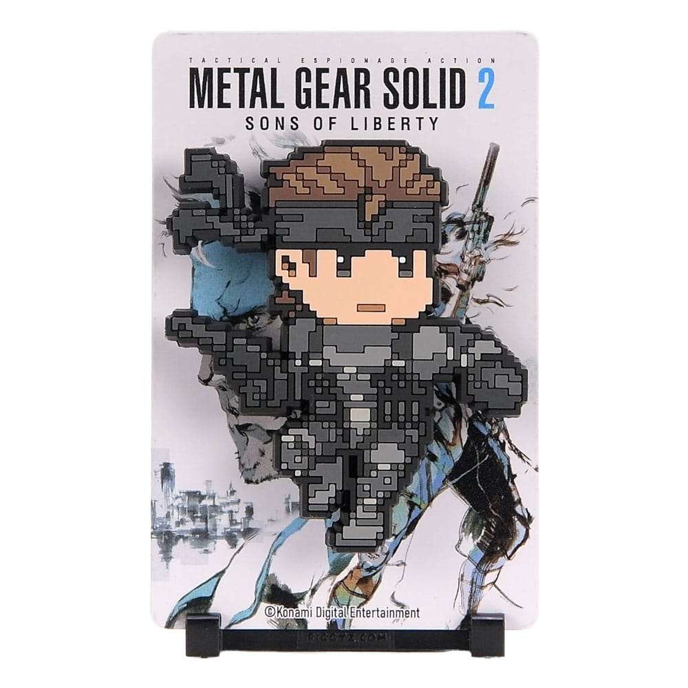 Metal Gear Solid 2 FiGGYZ Magnet-Sammelfigur Solid Snake (Hero Pose) 11 cm – Bild 2
