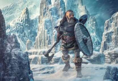Mythic Legions Horror of Einsamall Actionfigur Halvard of Frothvar – Bild 6