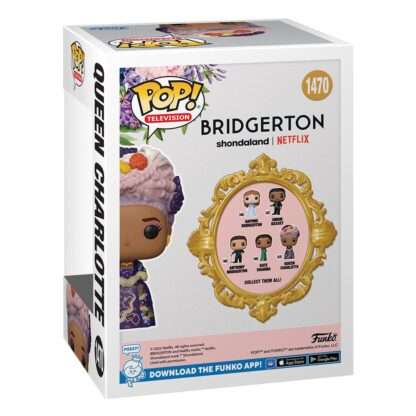 Bridgerton POP! TV Vinyl Figur Queen Charlotte 9 cm - Beschädigte Verpackung – Bild 3