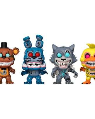 Five Nights at Freddy's POP! TV Vinyl Figuren 4er-Pack Twisted Ones 9 cm
