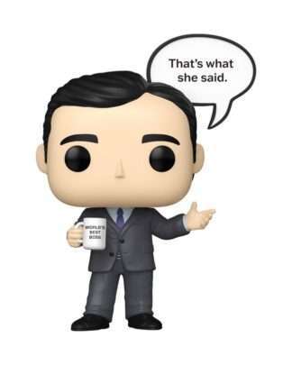 The Office POP! Sayings Vinyl Figur Michael 9 cm