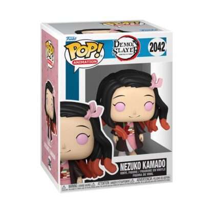 Demon Slayer: Kimetsu no Yaiba POP! Animation Vinyl Figur Nezuko (Human) 9 cm – Bild 2