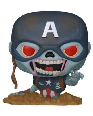 Marvel Zombies POP! Vinyl Figur Captain America 9 cm