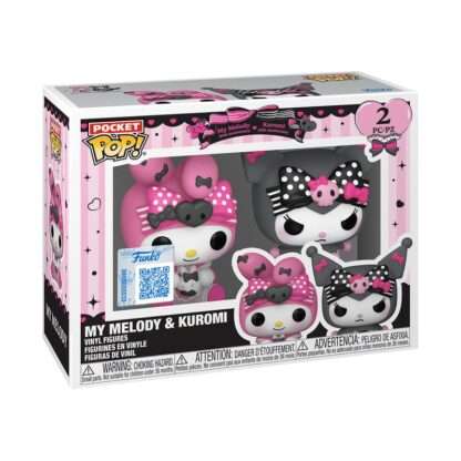 Hello Kitty POP! Vinyl Schlüsselanhänger 2er-Pack My Melody & Kuromi 4 cm - Beschädigte Verpackung – Bild 2