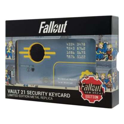 Fallout: New Vegas Replik Vault 21 Security Keycard Limited Edition – Bild 2