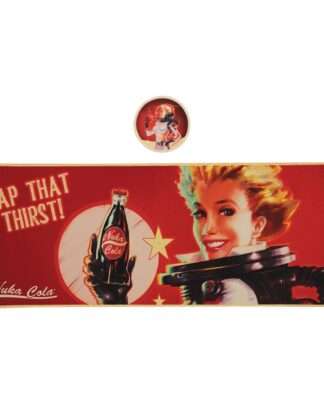 Fallout Schreibtischunterlage & Untersetzer Nuka-Cola