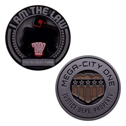2000 AD Sammelmünze Judge Dredd Mega-City One Limited Edition – Bild 3