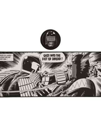 2000 AD Schreibtischunterlage & Untersetzer Judge Dredd