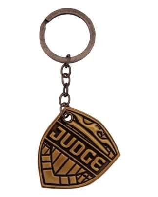 2000 AD Schlüsselanhänger Judge Dredd Badge Limited Edition