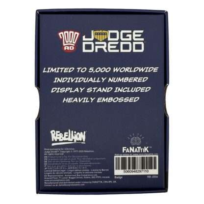 2000 AD Replik Judge Dredd Badge Limited Edition – Bild 5