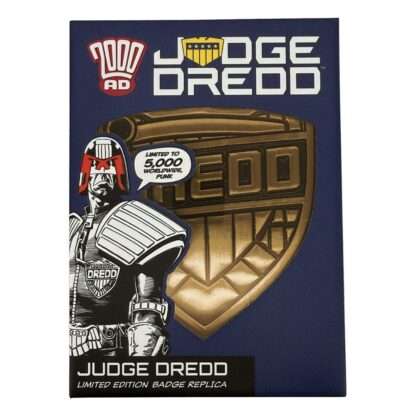 2000 AD Replik Judge Dredd Badge Limited Edition – Bild 6