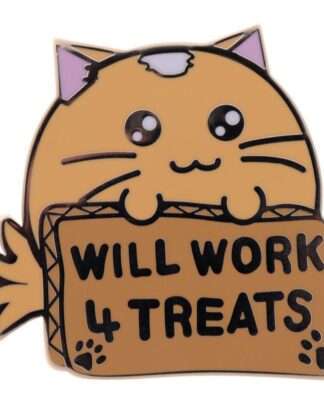 Fuzzballs Ansteck-Pin Whisky Will Work 4 Treats Limited Edition