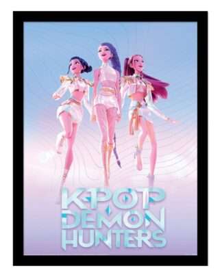 KPop Demon Hunters Collector Print Poster im Rahmen Trio